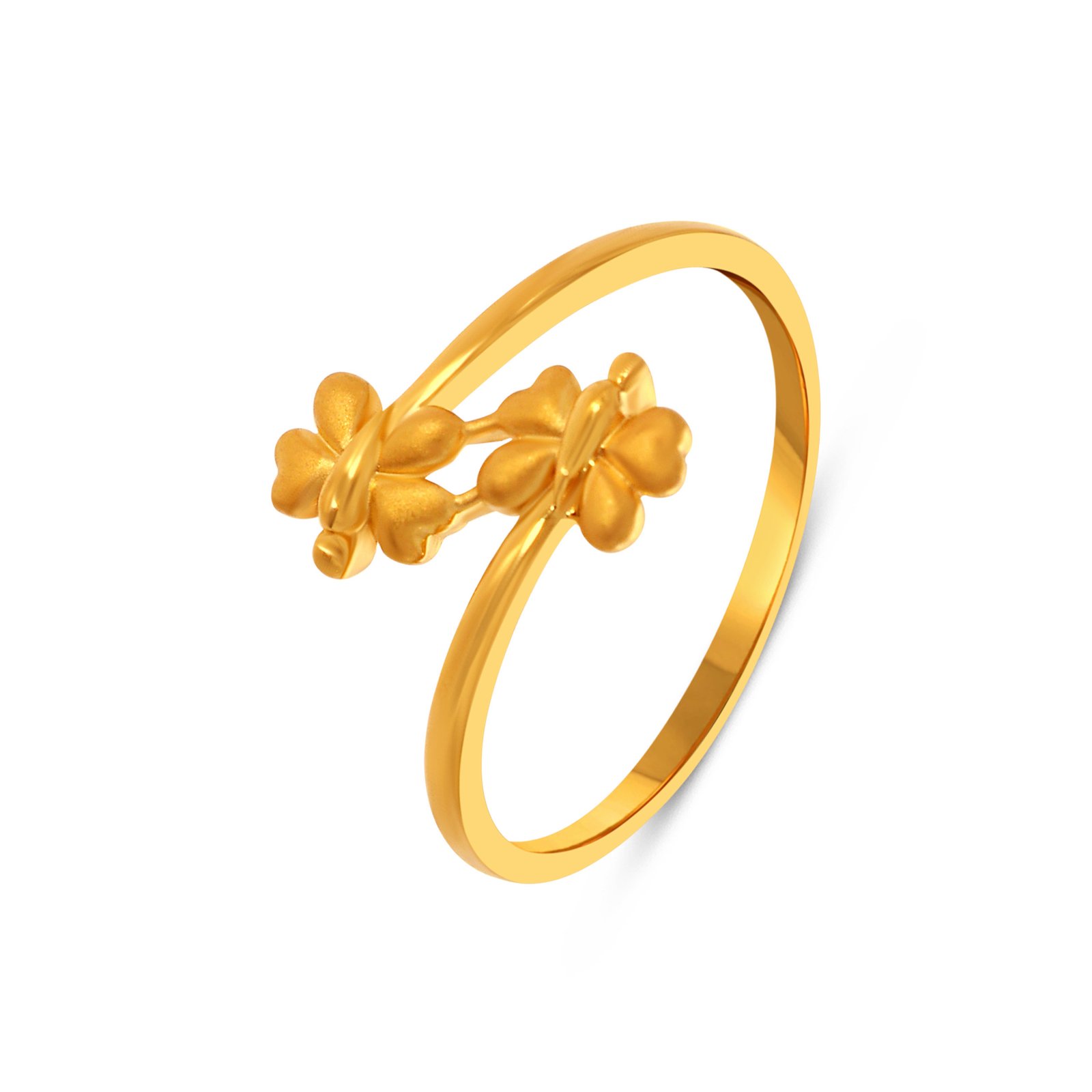 Blossom Whisper Gold Ring