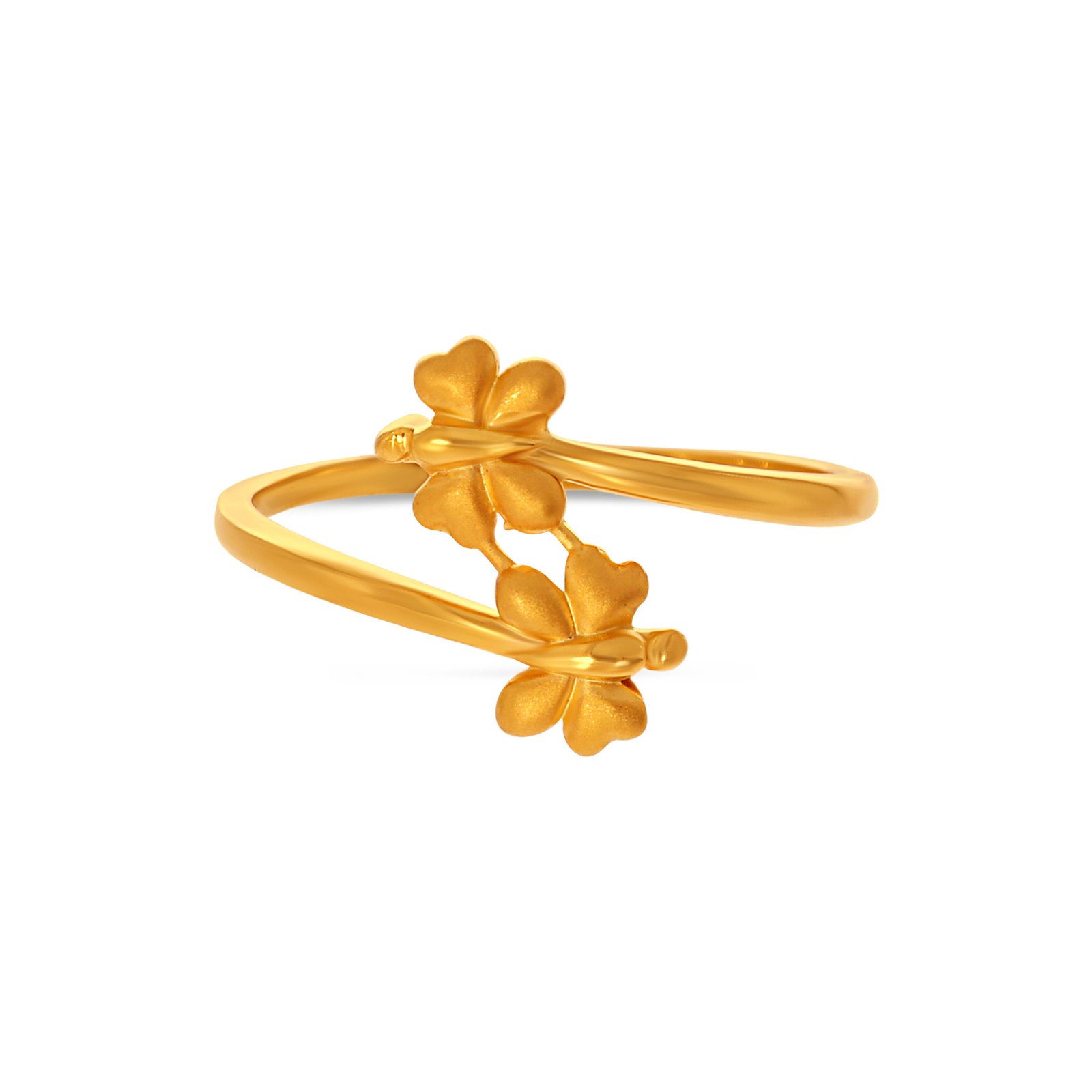 Blossom Whisper Gold Ring - Image 2